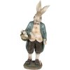 Clayre & Eef 6PR4023 Décor Lapin 17x10x38 cm brun vert