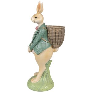 Clayre & Eef 6PR4031 Lapin décoratif brun vert...