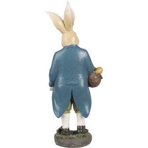 Clayre & Eef 6PR4033 Décor Lapin 17x10x38cm brun bleu