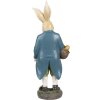 Clayre & Eef 6PR4033 Décor Lapin 17x10x38cm brun bleu