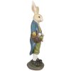 Clayre & Eef 6PR4033 Décor Lapin 17x10x38cm brun bleu