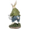 Clayre & Eef 6PR4035 Décoration Lapin 18x16x32cm Beige Vert