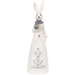 Clayre & Eef 6PR4039 Décor Lapin blanc...