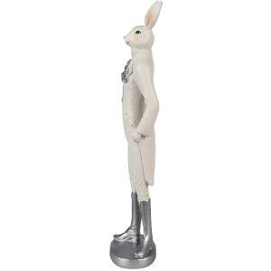 Clayre & Eef 6PR4040 Lapin décoratif blanc...