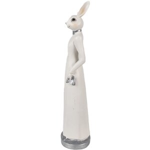 Clayre & Eef 6PR4041 Lapin décoratif blanc...