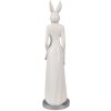 Clayre & Eef 6PR4041 Lapin décoratif blanc 11x9x41 cm