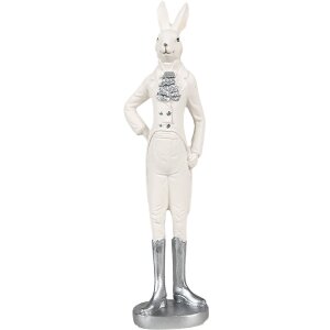 Clayre & Eef 6PR4042 Lapin décoratif blanc...