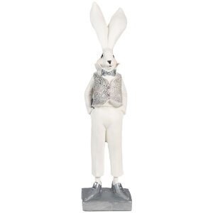 Clayre & Eef 6PR4047 Décor Lapin blanc...