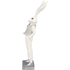 Clayre & Eef 6PR4047 Décor Lapin blanc...