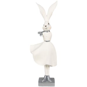 Clayre & Eef 6PR4048 Lapin décoratif blanc...