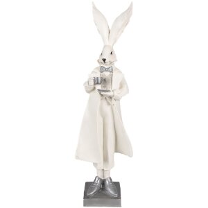 Clayre & Eef 6PR4049 Lapin décoratif blanc...