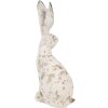 Clayre & Eef 6PR4052 Lapin décoratif Beige 15x10x26 cm