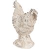 Clayre & Eef 6PR4054 Poule décorative 21x12x26 cm Beige - Charmante ambiance campagnarde