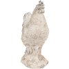 Clayre & Eef 6PR4054 Poule décorative 21x12x26 cm Beige - Charmante ambiance campagnarde