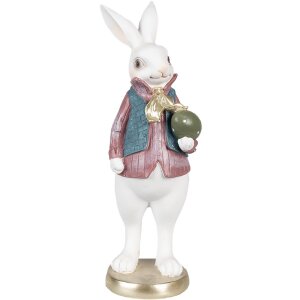 Clayre & Eef 6PR4056 Lapin décoratif blanc...