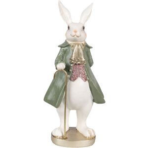 Clayre & Eef 6PR4058 Déco Lapin 12x9x26cm...