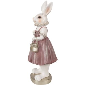 Clayre & Eef 6PR4059 Lapin décoratif blanc...