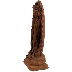 Clayre & Eef 6PR4060 Image de la Vierge Marie en marron 13x9x31 cm Décoration religieuse