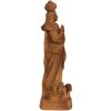 Clayre & Eef 6PR4061 Statuette de la Vierge Marie Marron 6x6x19 cm Décoration religieuse