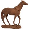 Clayre & Eef 6PR4078 Décoration Cheval 21x7x21 cm Marron