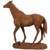 Clayre & Eef 6PR4078 Décoration Cheval 21x7x21 cm Marron