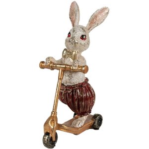 Clayre & Eef 6PR4082 Lapin décoratif blanc...