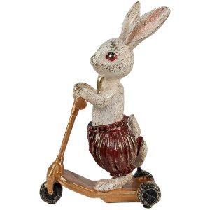 Clayre & Eef 6PR4082 Lapin décoratif blanc...