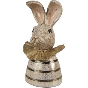 Clayre & Eef 6PR4085 Lapin Déco 10x10x20cm...