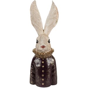 Clayre & Eef 6PR4089 Décor Lapin blanc or...