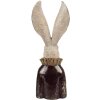 Clayre & Eef 6PR4089 Décor Lapin blanc or 16x14x42 cm