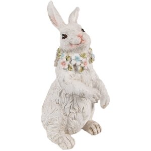 Clayre & Eef 6PR4092 Lapin décoratif blanc...