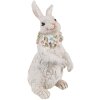 Clayre & Eef 6PR4092 Lapin décoratif blanc 12x9x20 cm