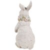 Clayre & Eef 6PR4092 Lapin décoratif blanc 12x9x20 cm