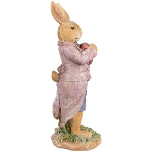 Clayre & Eef 6PR4095 Lapin décoratif 8x7x20 cm...