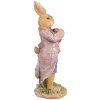 Clayre & Eef 6PR4095 Lapin décoratif 8x7x20 cm dans Marron