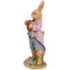 Clayre & Eef 6PR4095 Lapin décoratif 8x7x20 cm dans Marron