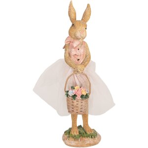 Clayre & Eef 6PR4096 Décor Lapin brun 7x6x21 cm