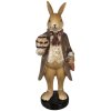 Clayre & Eef 6PR4111 Lapin décoratif Marron Beige 8x6x20 cm