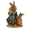 Clayre & Eef 6PR4113 Décor Lapin 13x10x19 cm Doré