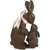 Clayre & Eef 6PR4121 Lapin décoratif 21x10x31cm en brun rose