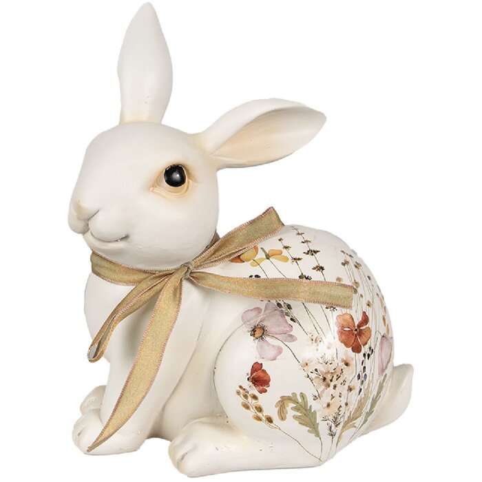 Clayre & Eef 6PR4126 Lapin décoratif 15x11x20 cm Beige