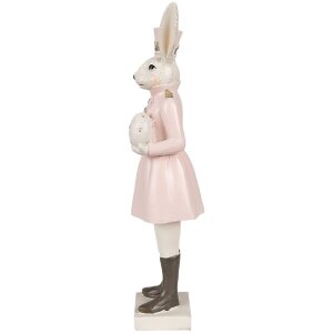 Clayre & Eef 6PR4130 Déco Lapin Beige Rose...