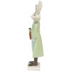 Clayre & Eef 6PR4131 Déco Lapin Beige Vert 7x6x23 cm