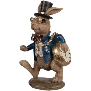 Clayre & Eef 6PR4149 Lapin décoratif 9x7x14 cm...