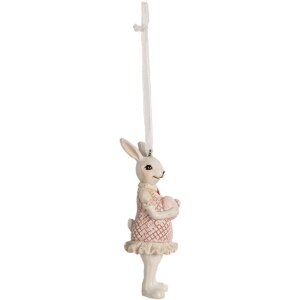 Clayre & Eef 6PR4988 Pendentif décoratif Lapin...