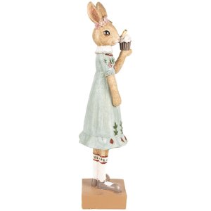 Clayre & Eef 6PR5002 Lapin Déco 9x8x28cm Brun...