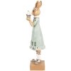 Clayre & Eef 6PR5002 Lapin Déco 9x8x28cm Brun Vert