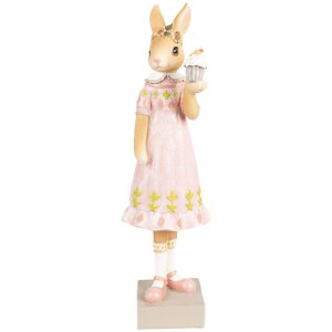 Clayre & Eef 6PR5003 Lapin décoratif 9x8x28 cm...