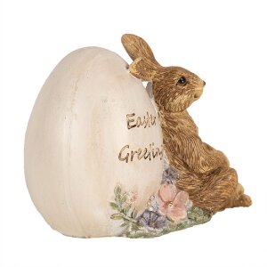 Clayre & Eef 6PR5006 Lapin décoratif avec...