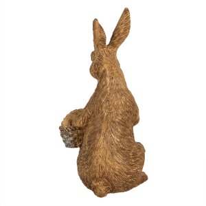 Clayre & Eef 6PR5009 Lapin décoratif Marron 9x7x14 cm